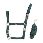 set cavezza con lunghina  verde full