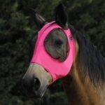 maschera antimosche lycra rosa