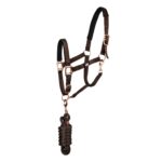 cavezza rose gold marrone