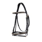 equestro testiera cob nera/ottone