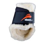 eshock rear velcro s black fluffy