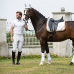 HKM cuffietta blue e oro