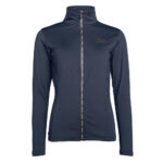 kingsland felpa blu con zip tg. M tessuto tecnico